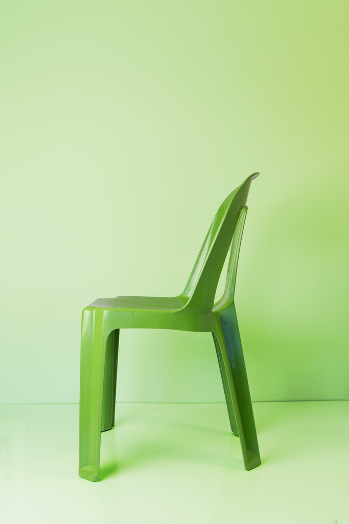 Premium Plastic Chair 150kg Stamped and Fully Compliant to AU/NZ Standard AS3813  - Techno Green