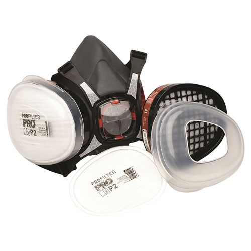 Pro Choice Half Mask Respirator (Trade &amp; Painters Kit)