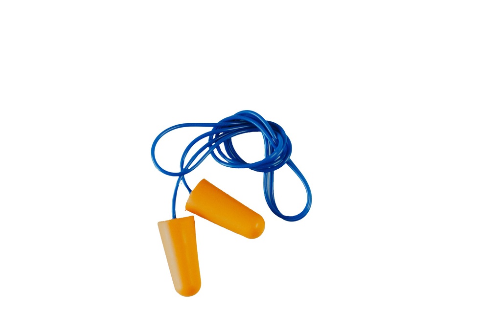 Disposable Corded Foam Ear Plugs (Box of 100)