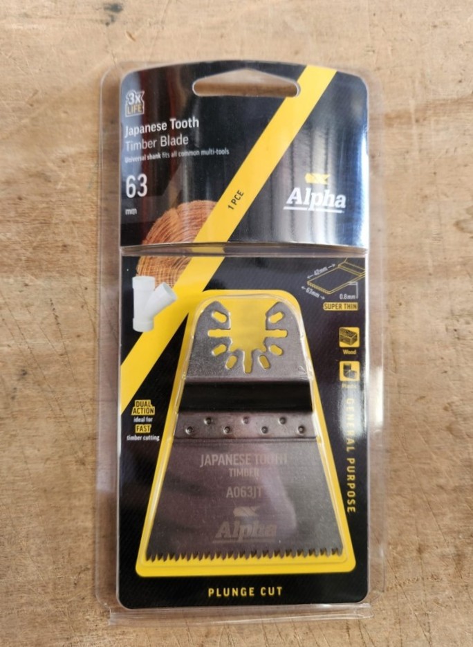 Multi-tool Blade Japanese Fine Tooth 63mm
