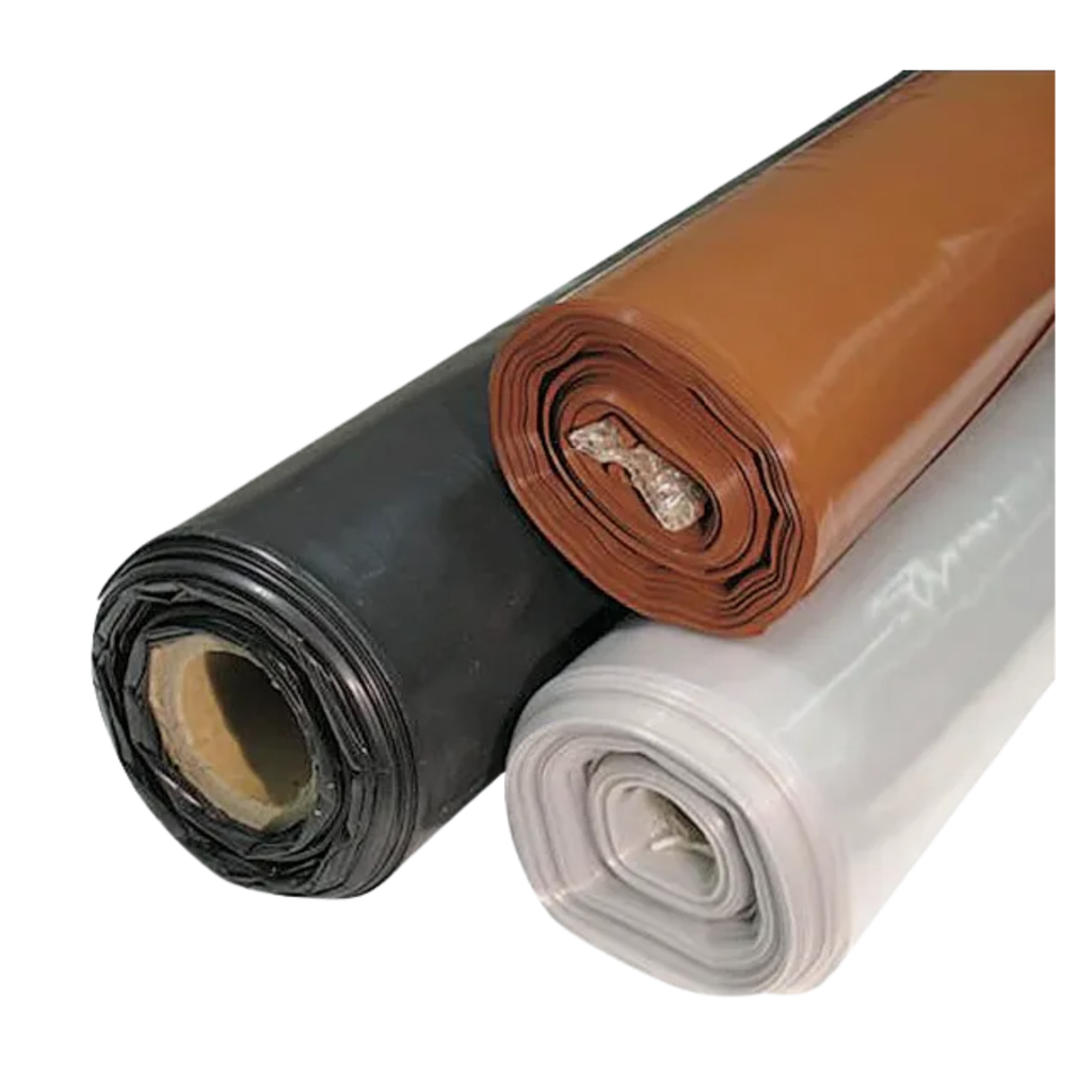 Builders Polythene 4m x 50m x 200um (IR3) - Orange