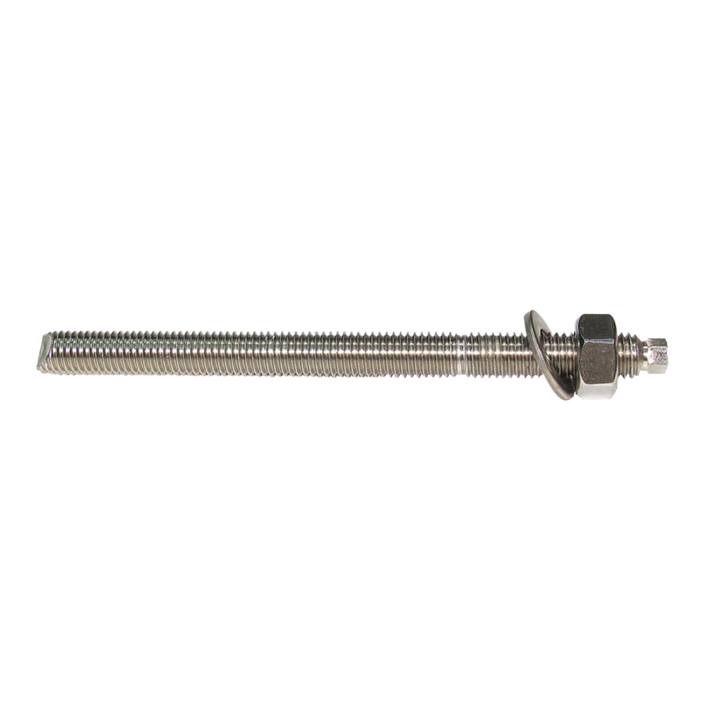 Chemical Anchor Stud S/S M24 x 300mm w/nuts &amp; washers  (ea/10pack)