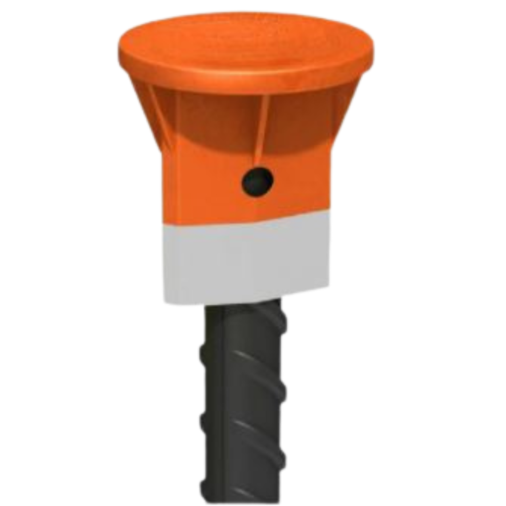 Connolley Orange Star Post Safety Caps 20-33mm (Bag of 50)