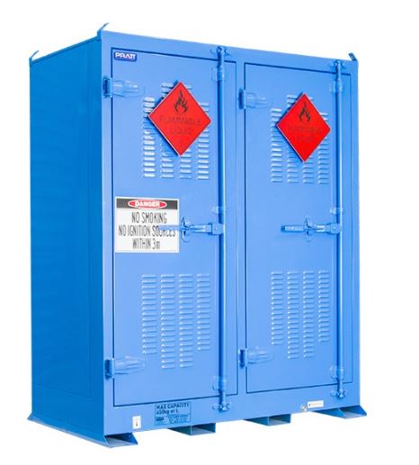 Dangerous Goods Outdoor Safety Cabinet 450L - 1870mmH x 1535mmW x 900mmD