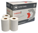 Hand Towel Rolls 180mm x 80m (Box of 16) - Premium