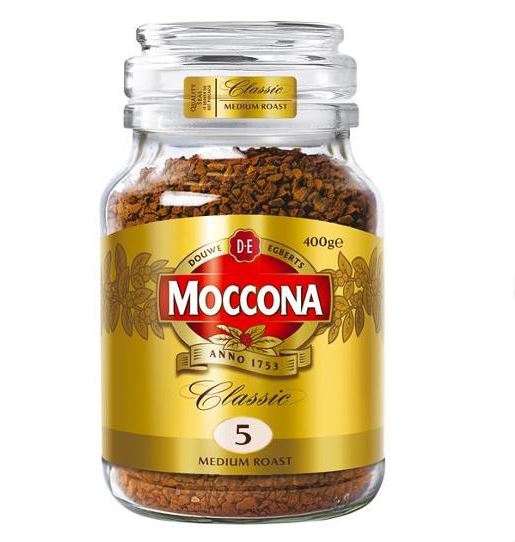 Moccona Freeze Dried Instant Ground Coffee Classic Medium Roast 400g