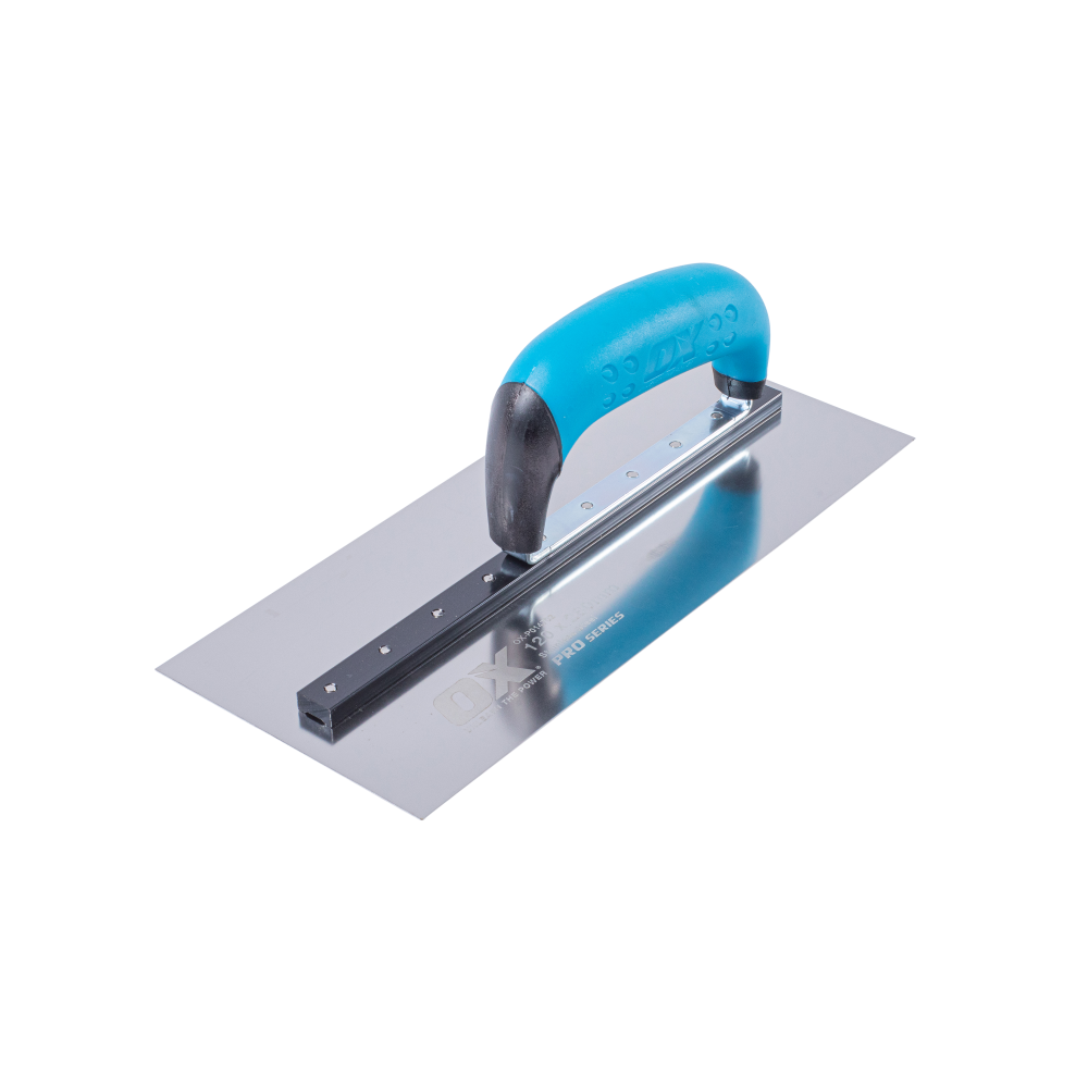 OX Square Finishing Trowel 120mm x 280mm 
