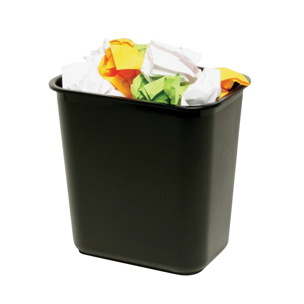 Office Bin 15L - Black