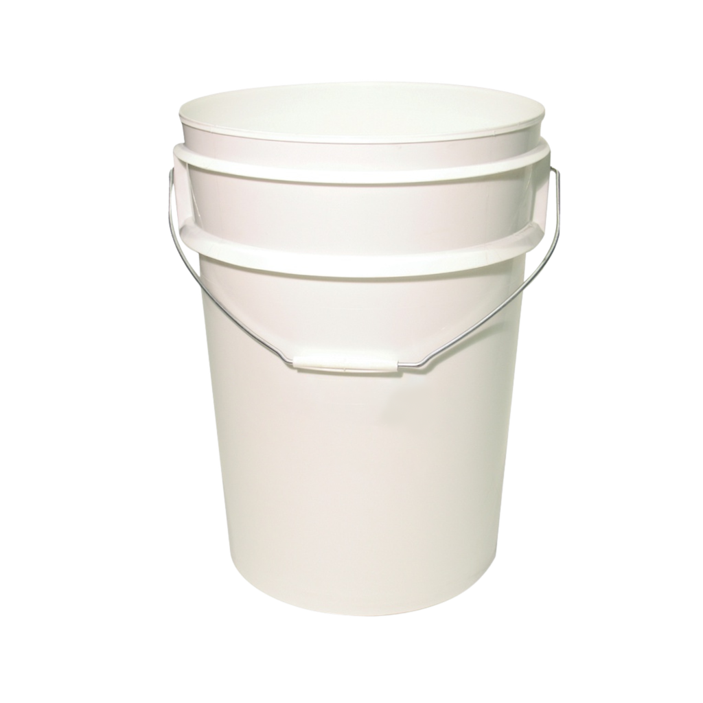 Plastic Bucket 20L w/- Metal Handle