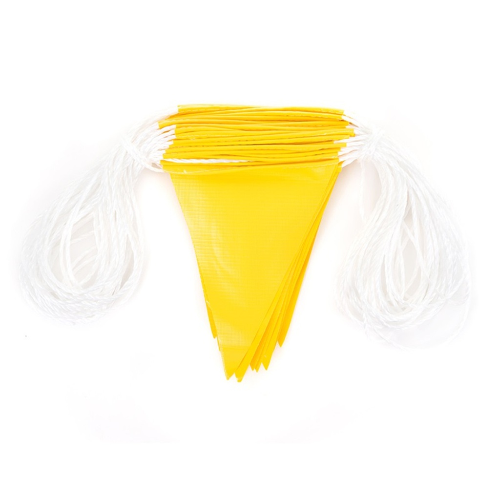 Safety Flags - YELLOW Bunting - 30m (ea/25box)