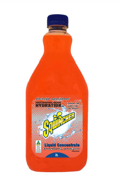 Sqwincher 2L Concentrate (1:10) - Tropical Cooler(ea/Box of 6)