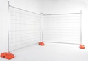 Standard Temporary Fence Panel 2400mm W x 2100mm H x 32mm Pipe