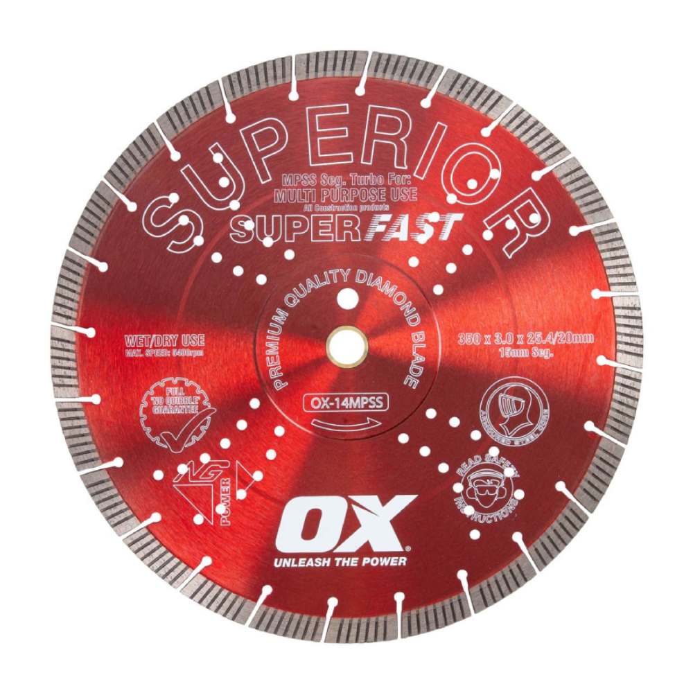 Superior Diamond Blade - Turbo - 125mm 5&quot;