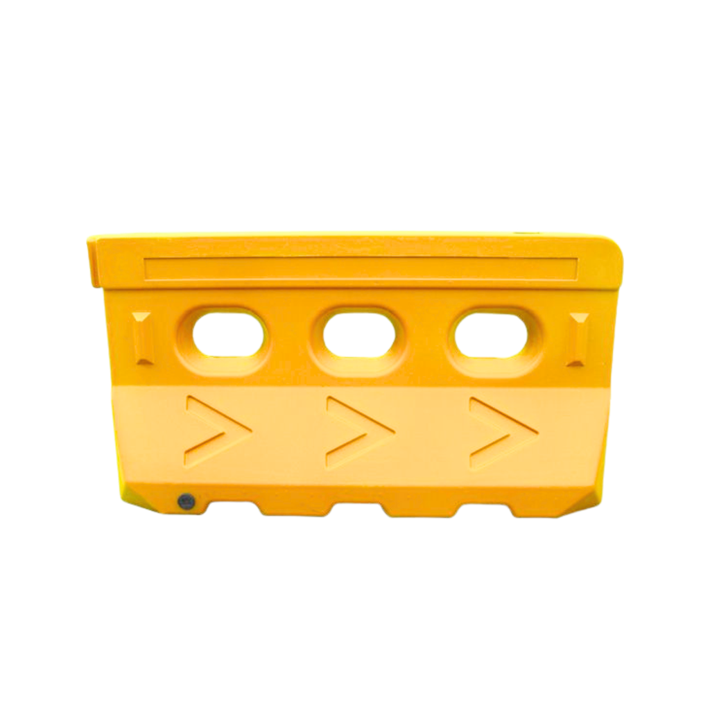 GuardX 800™ Water Filled Barrier Yellow - 1410 (L) x 360 (W) x 800 (H) mm