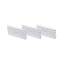 White/White Stick &amp; Stomps - Solid (Box of 500)