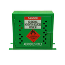 Green Aerosol Storage Cage 2 Storage Level Up to 60 Cans