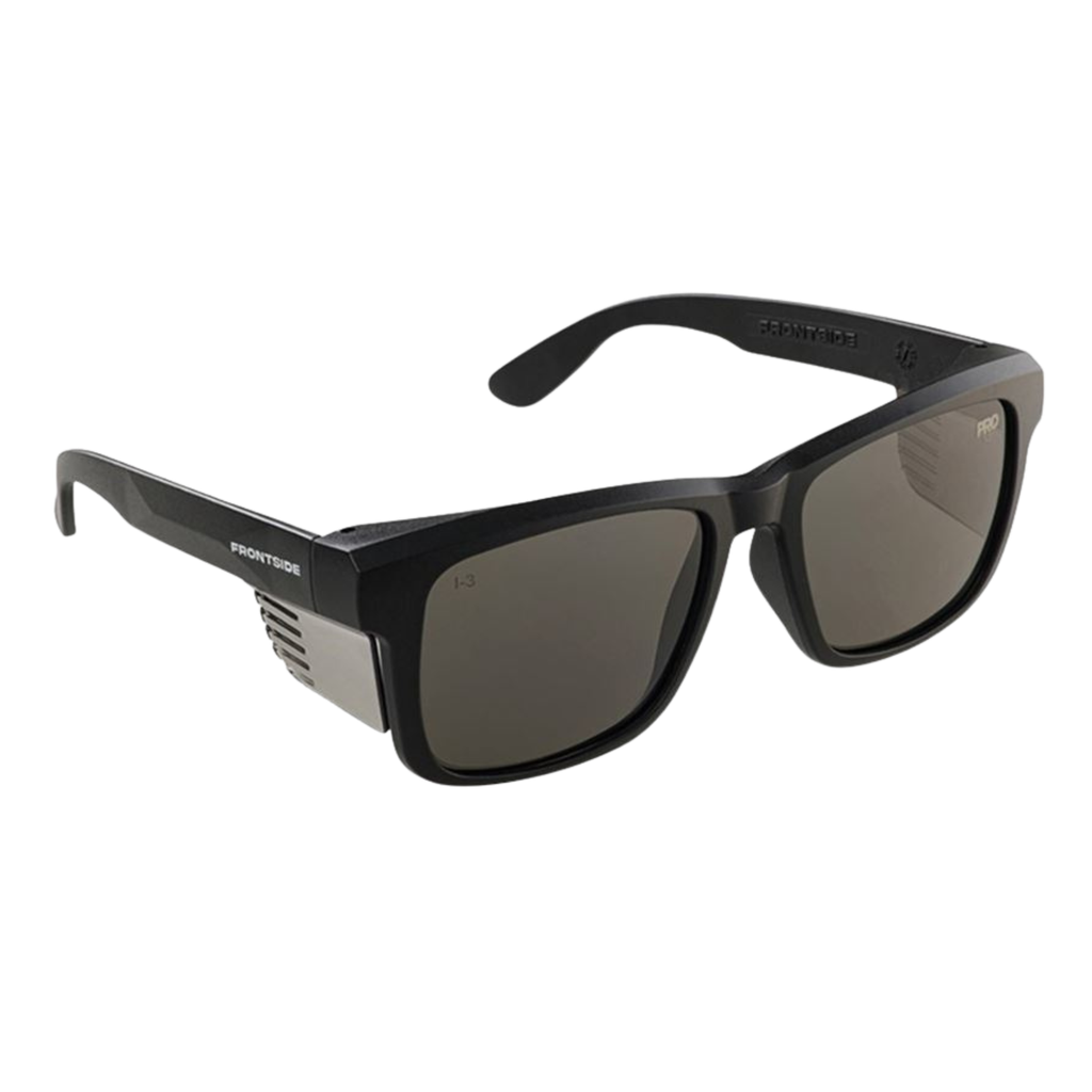 Style Safety Glasses Frontside Tinted Lens with Black Frame
