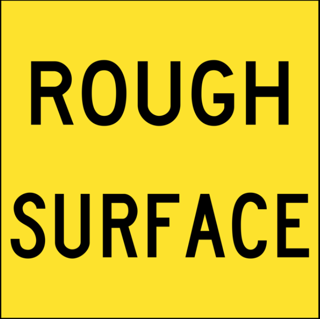 Multi Message Sign 600 x 600mm Class 1 Coreflute - Rough Surface