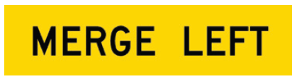 Victoria Multi Message 1200 x 300mm Class 1 Coreflute - Merge Left