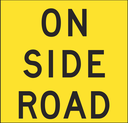 QLD Multi Message 600 x 600mm Class 1 Reflective - On Side Road
