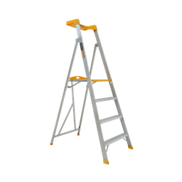 [PLAT4AL] Aluminium Platform Step Ladder 1146mm - 150kg Rated