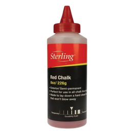 [CHALK114STRD] Chalk Refills Red 8oz