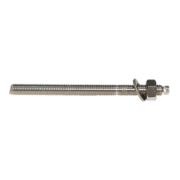 [CHMST16SS] Chemical Anchor Stud 316 Stainless M16 x 190mm w/nuts &amp; washers (ea/10pack)