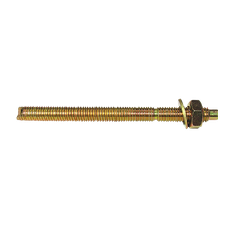 [CHMST12YZ] Chemical Anchor Stud Zinc M12 x 160mm w/nuts &amp; washers (ea/10pack)