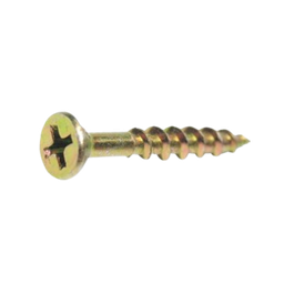 [SWCB828YZ] Chipboard Screws 8g x 28mm - Phillips - Yellow Zinc (ea/1000Box)