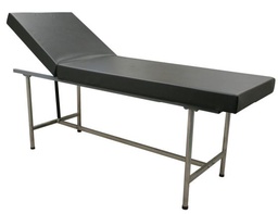 [FAE300] Examination First Aid Bed Table S/S Frame, Leather couch - 180(L) x 60(W) x 73(H) cm