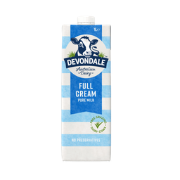[MILK1LTR] Full Cream Milk - Long Life - 1 Litre (ea/10 Box)