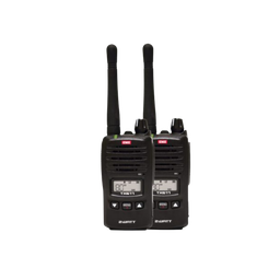 [TX677QP] GME Quad Pack 2 Watt UHF CB Handheld Radios inc cig charger, 240V charger, belt clips 