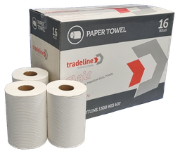 [HTROLL] Hand Towel Rolls 180mm x 80m (Box of 16) - Premium