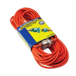 [EXTLEAD20] Heavy Duty Extension Lead 20m 15a w/- 10a plugs