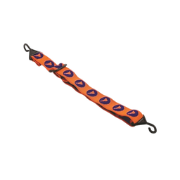 [CHINSTRAP] Helmet (Hard hat) Chin Strap (ea/5 in a pack) - Orange/Blue