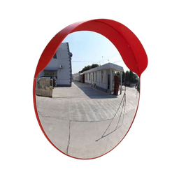 [MIRDOME600] Polycarbonate Outdoor Traffic Dome Convex Mirror - 600mm w/- Post Bracket