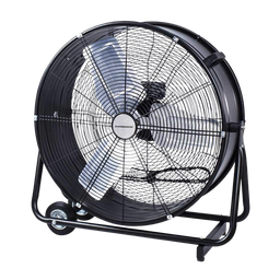 [FAN600] Heavy Duty Portable Floor Drum Fan 600mm Quiet Operation 195m3/min