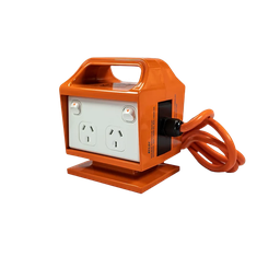 [POWRB4] Portable RCD Power Unit 4 x 10A Outlets