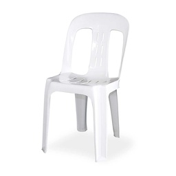 [PREMCHAIRW] Premium Plastic Chair 150kg Stamped and Fully Compliant to AU/NZ Standard AS3813  - White