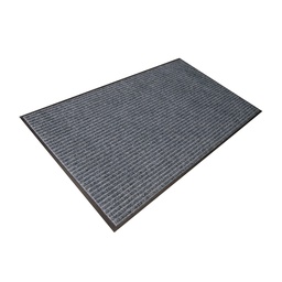 [MATRIB915] Ribbed Carpet Mat - 900 x 1500mm - Black/Grey