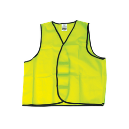 [VEST-Y-M] Safety Vest Hi Vis Fluro Yellow (Day Use) Size Medium