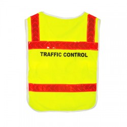 [TRAFVE-Y-M] Traffic Controller Vest QLD (Size Small - Large)