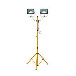 [FLTWINLED] Ultracharge 2 x 20W LED Work Flood Light with 1.6m Tripod