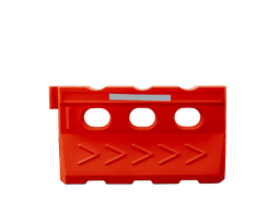 [WATERBARR-R] GuardX 800™ Water Filled Barrier Red - 1410 (L) x 360 (W) x 800 (H) mm