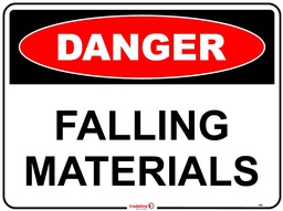 Safety Sign 600 x 450mm - Falling Material