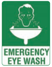 [SIGN506C] Emergency Eyewash Sign - 600 x 450mm - Corflute