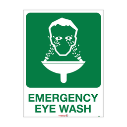 Safety Sign 600 x 450mm - Emergency Eyewash