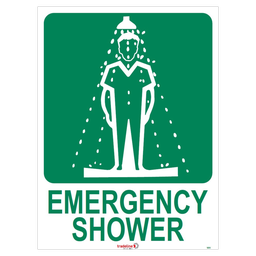 Emergency Shower Sign - 600 x 450mm