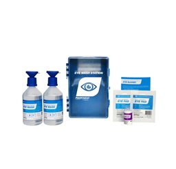[FASTAIDEWS] Eye Wash Station incl dressings &amp; 2x Saline 500ml