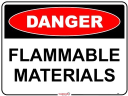 Safety Sign 600 x 450mm - Flammable Materials